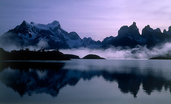 Paine Range  from Lake Pehoe